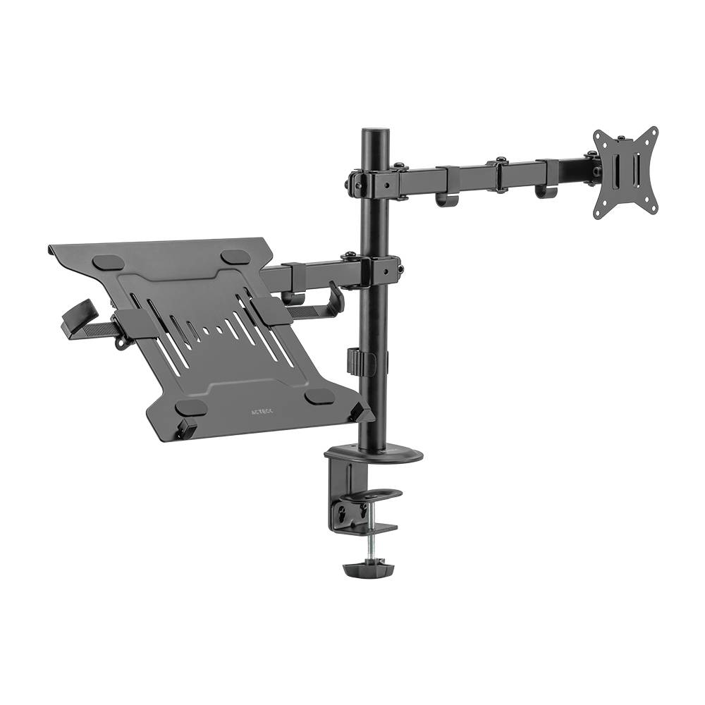 Soporte 2 en 1 ENFORCE ZONE SM480 ACTECK  ADVANCED SERIES Soporte para Monitor y Laptop 2 en 1 para  Escritorio - Soporte 2 en 1 ENFORCE ZONE SM480 ACTECK  ADVANCED SERIES Soporte para Monitor y Laptop 2 en 1 para  Escritorio -